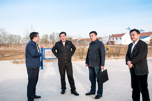 省税务局局长王献玲到惠民县调研指导第一书记工作